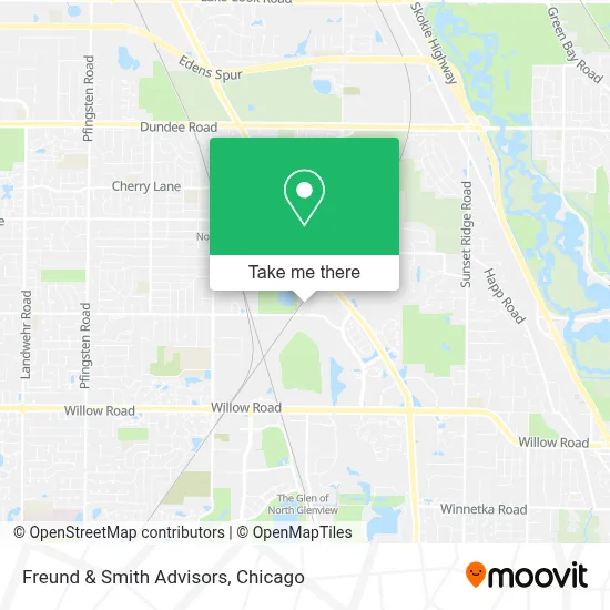 Freund & Smith Advisors map