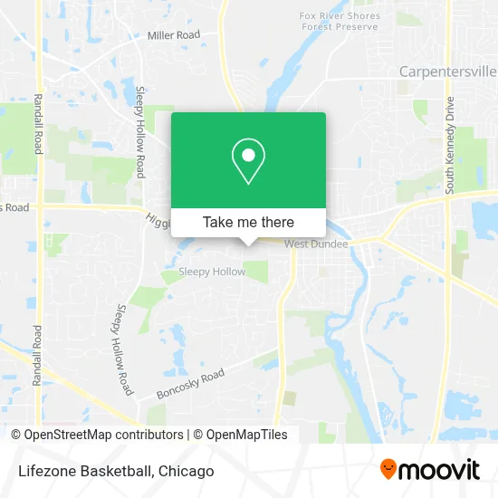 Lifezone Basketball map