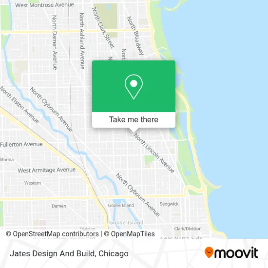 Jates Design And Build map