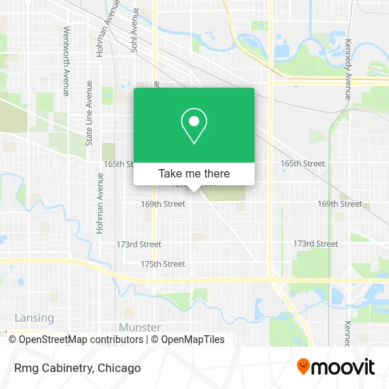 Rmg Cabinetry map