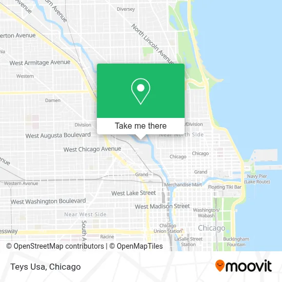 Teys Usa map