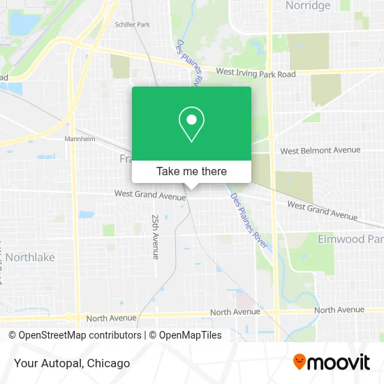 Your Autopal map