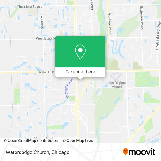 Watersedge Church map