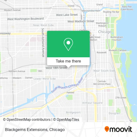 Blackgems Extensions map