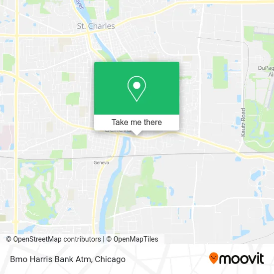 Bmo Harris Bank Atm map