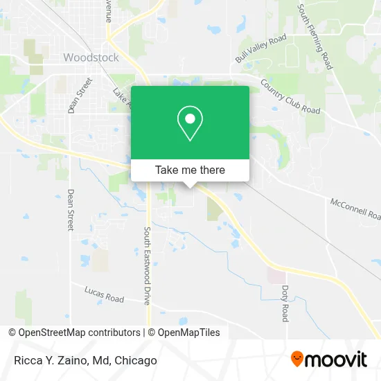 Ricca Y. Zaino, Md map