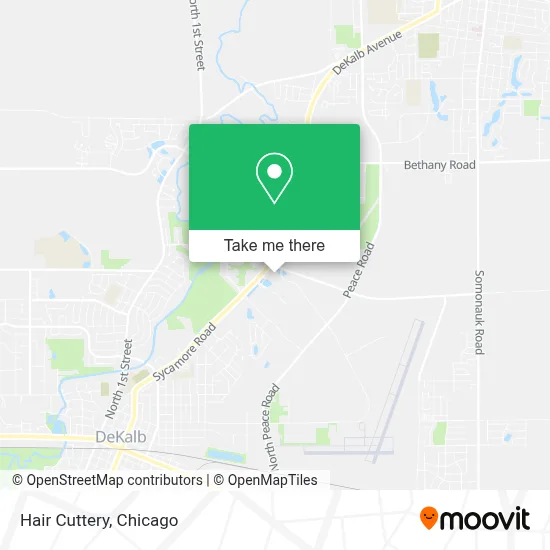 Hair Cuttery map