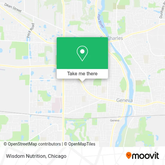 Wisdom Nutrition map