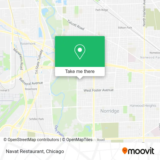 Navat Restaurant map