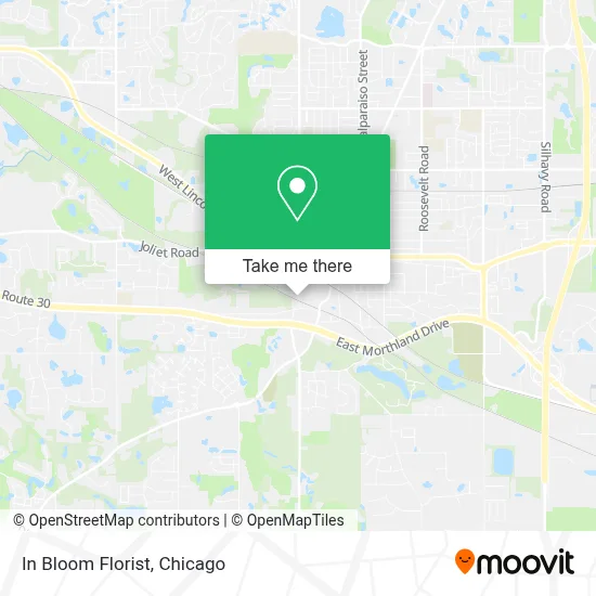 In Bloom Florist map