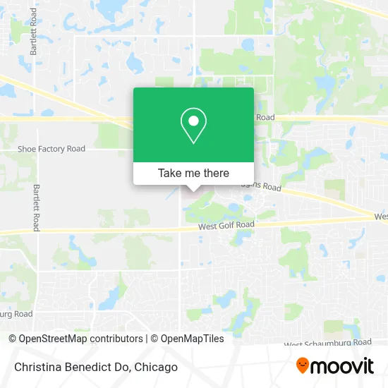 Christina Benedict Do map