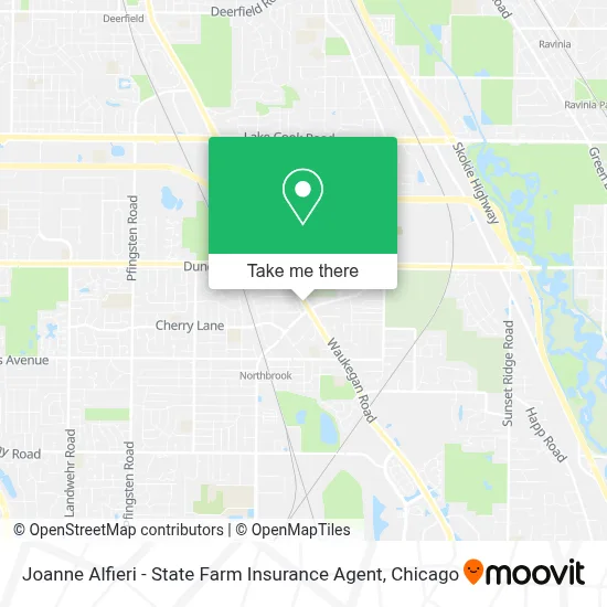 Joanne Alfieri - State Farm Insurance Agent map