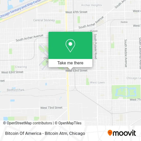 Bitcoin Of America - Bitcoin Atm map