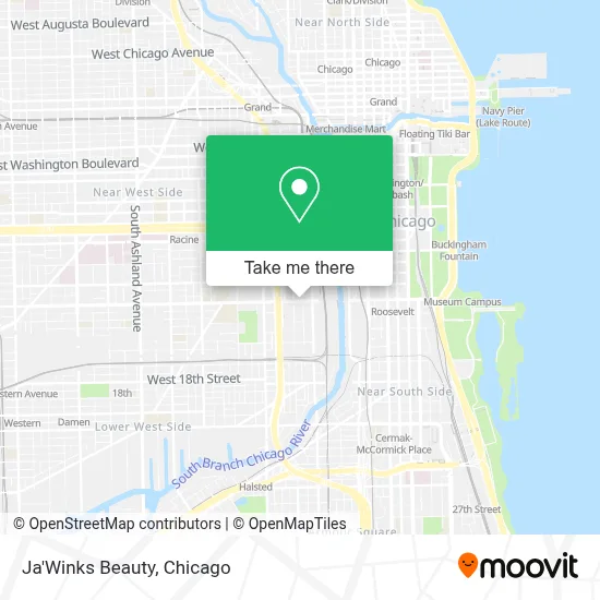 Ja'Winks Beauty map