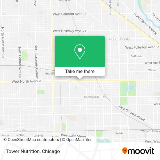 Tower Nutrition map