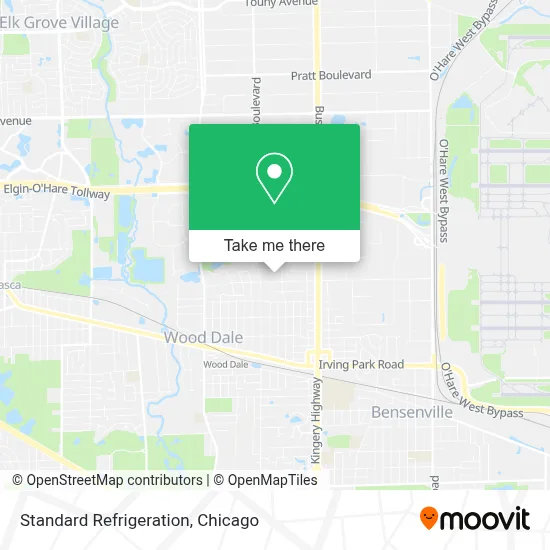Standard Refrigeration map
