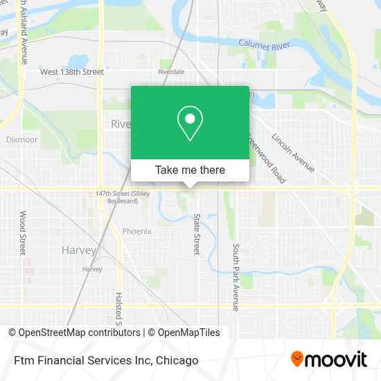 Ftm Financial Services Inc map