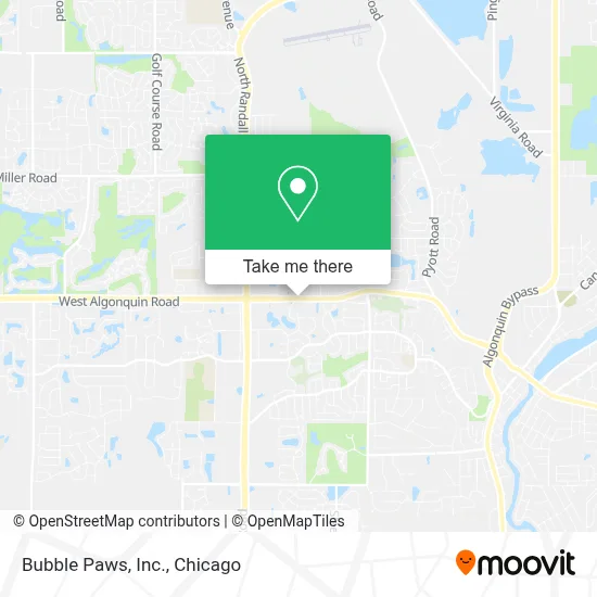 Bubble Paws, Inc. map