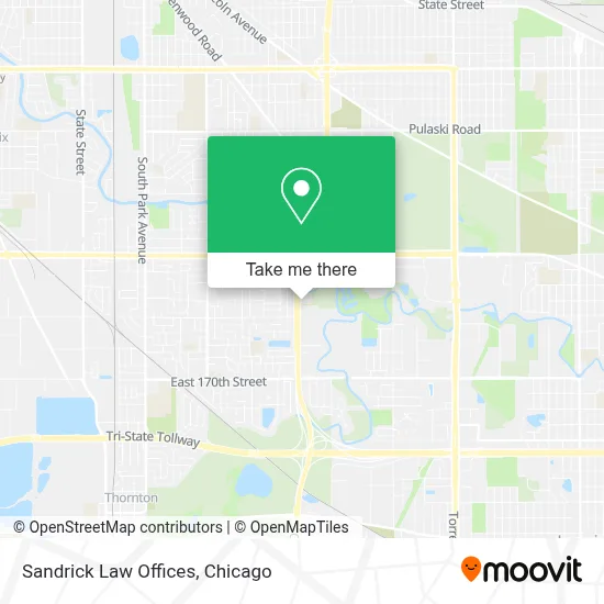 Sandrick Law Offices map