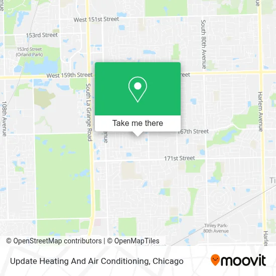 Update Heating And Air Conditioning map