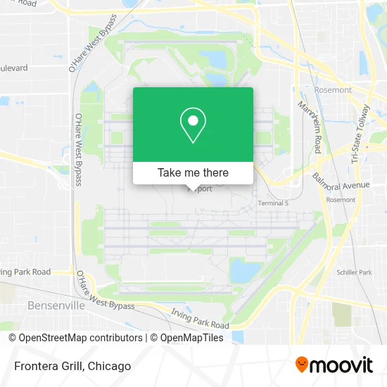 Frontera Grill map