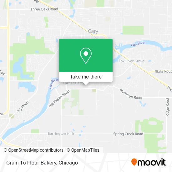 Grain To Flour Bakery map