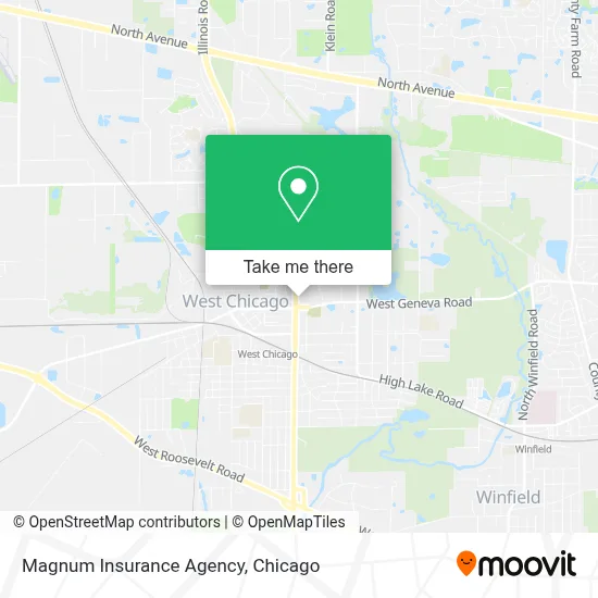 Magnum Insurance Agency map