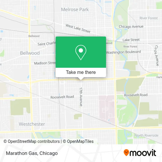 Marathon Gas map