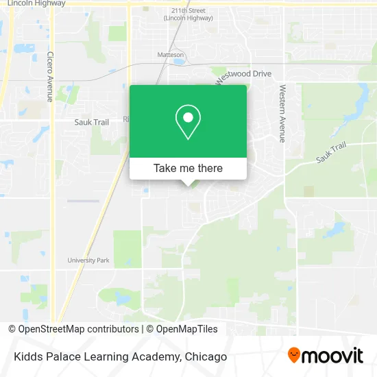 Kidds Palace Learning Academy map