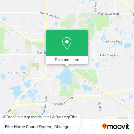 Elite Home Sound System map