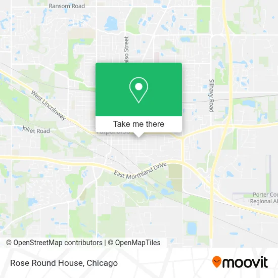 Rose Round House map