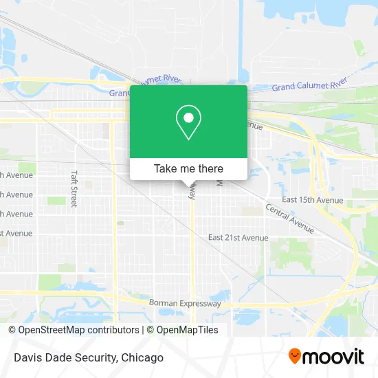Davis Dade Security map
