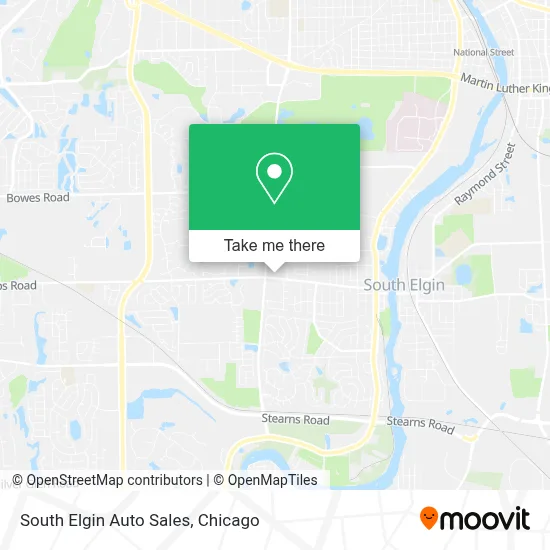South Elgin Auto Sales map