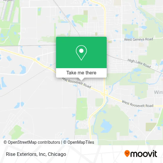 Rise Exteriors, Inc map
