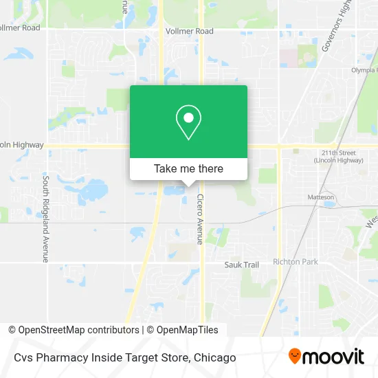 Cvs Pharmacy Inside Target Store map