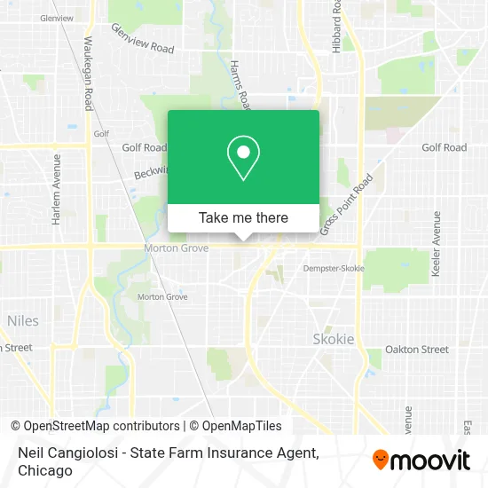 Neil Cangiolosi - State Farm Insurance Agent map