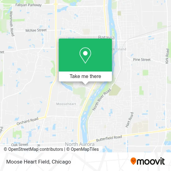 Moose Heart Field map