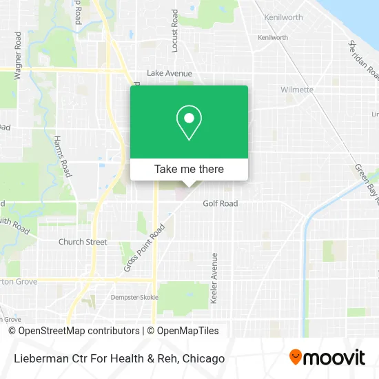 Lieberman Ctr For Health & Reh map