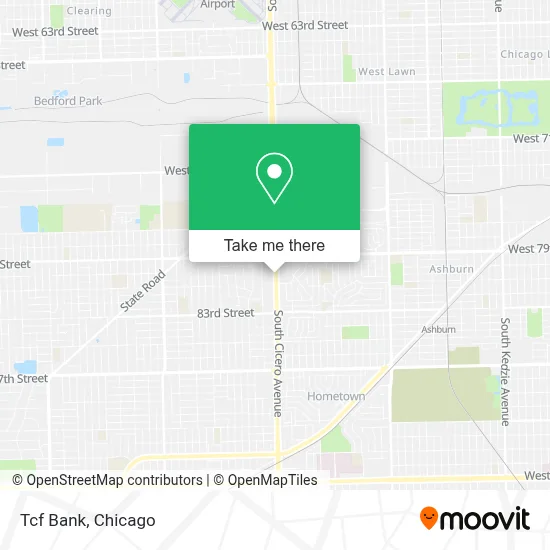 Tcf Bank map