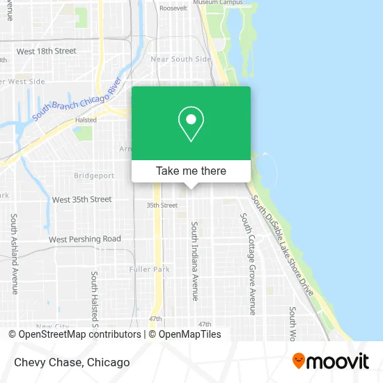 Chevy Chase map