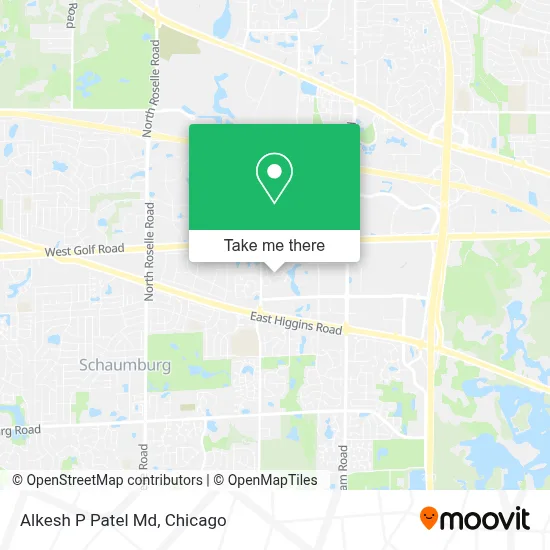 Alkesh P Patel Md map