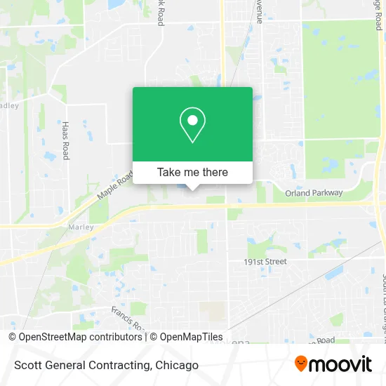 Scott General Contracting map