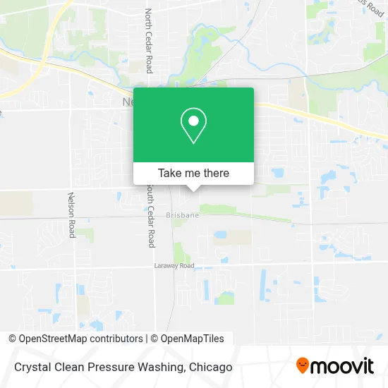 Crystal Clean Pressure Washing map
