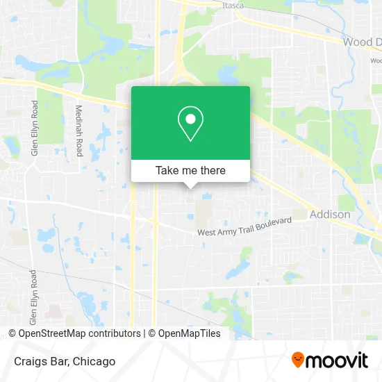 Craigs Bar map