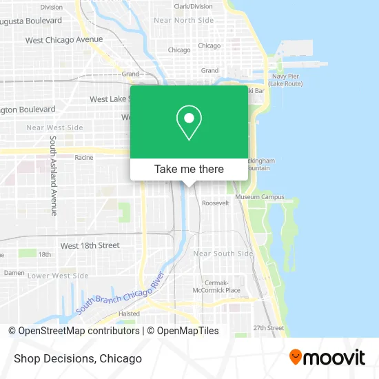 Shop Decisions map