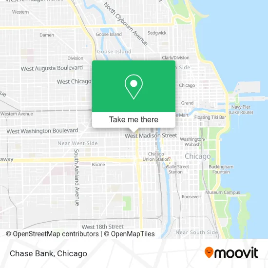 Chase Bank map