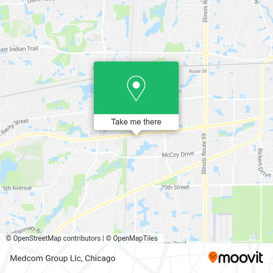 Medcom Group Llc map