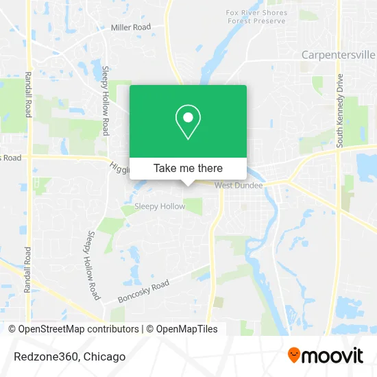 Redzone360 map