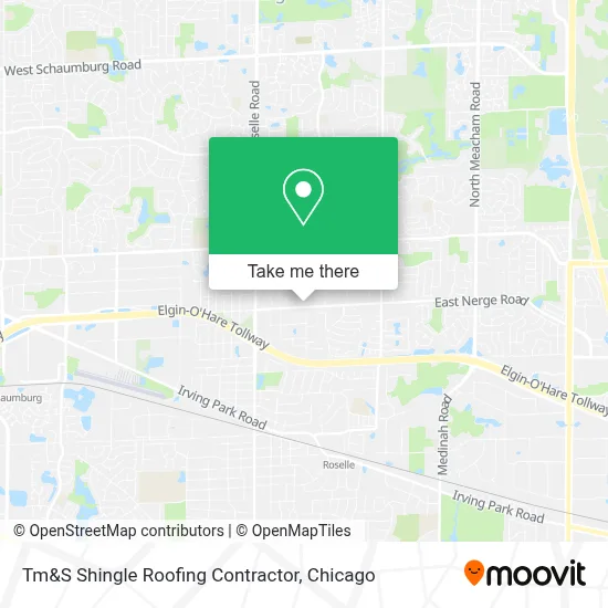Tm&S Shingle Roofing Contractor map