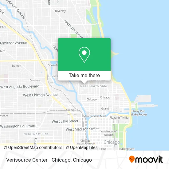 Verisource Center - Chicago map